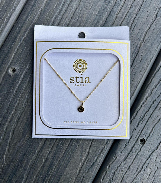 "U" Necklace (Gold)