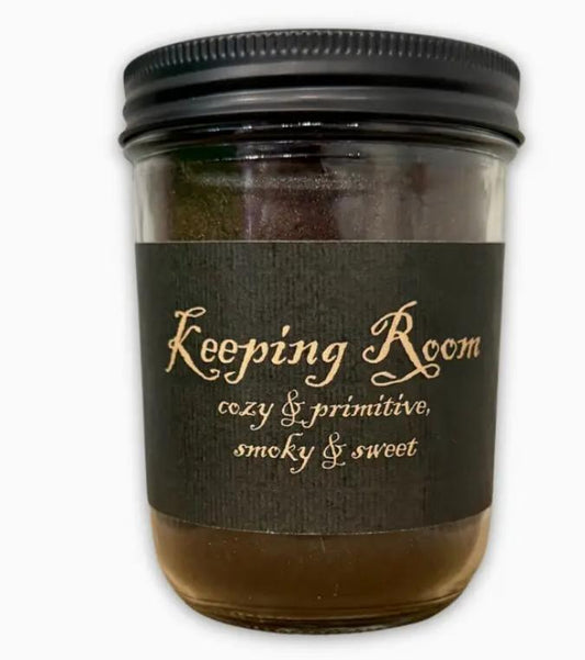 Black Label Keeping Room Candle| 16oz Mason Jar