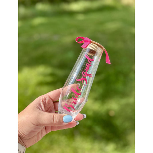 Bride Squad Stemless Champagne Flute