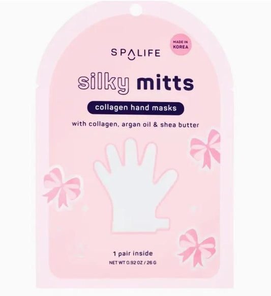 Christmas Holiday Silky Mitts Collagen Hand Gloves