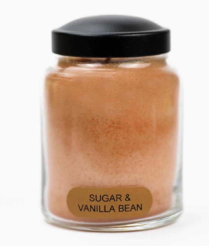 Sugar & Vanilla Bean Scented Jar Candle