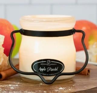 5 oz Cream Jar Candle: Apple Strudel