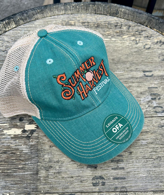 Summer Harvest Festival Hat (Teal)