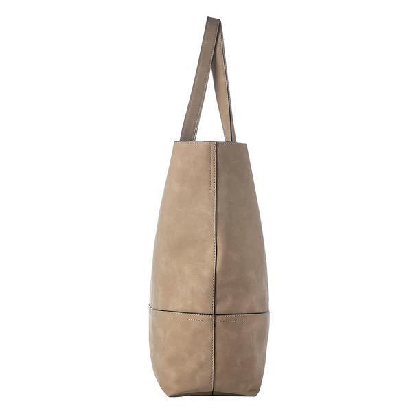 Taylor Tote (Taupe Suede)