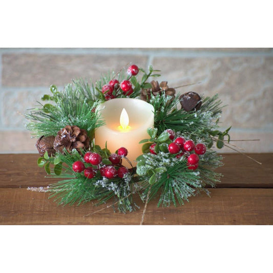 Rusty Bells 4.5in Candle Ring