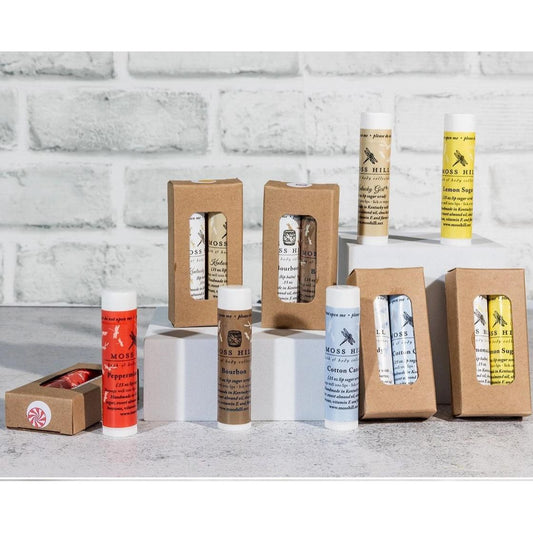 Moss Hill Lip Balm and Lip Scrub Set