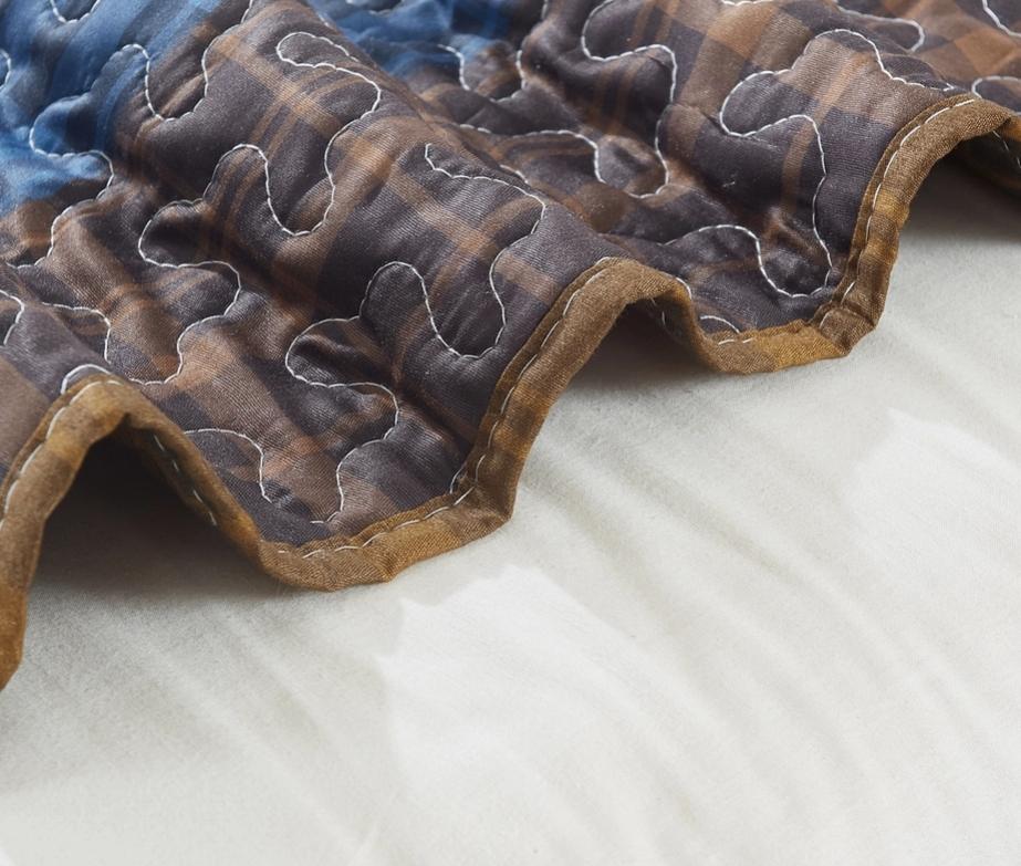 "Moondance" Quilted Throw Blanket 50"x60"