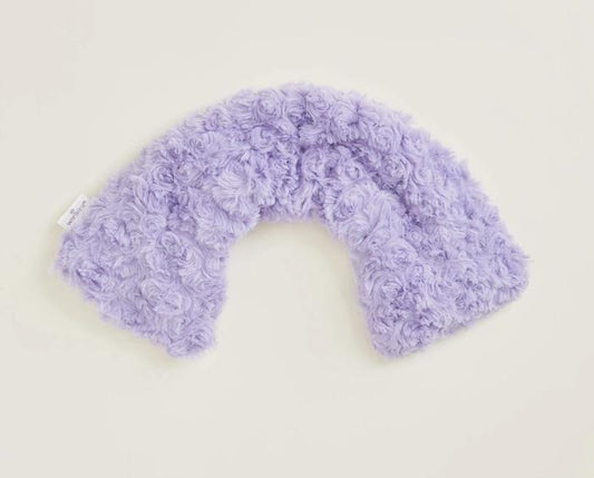Curly Purple Warmies Neck Wrap
