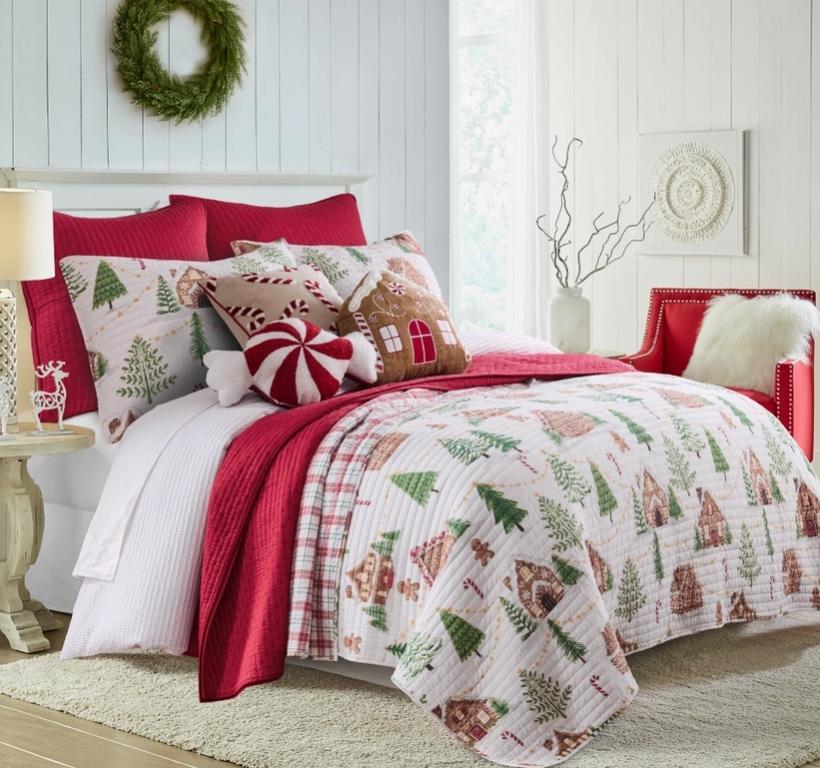 Gingerbread Village Quilt