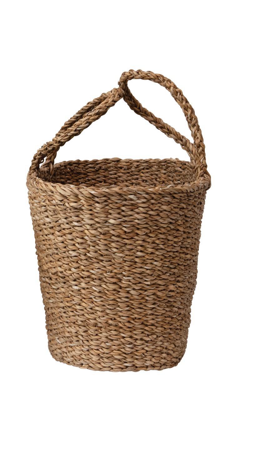 Hand-Woven Tote with Handles