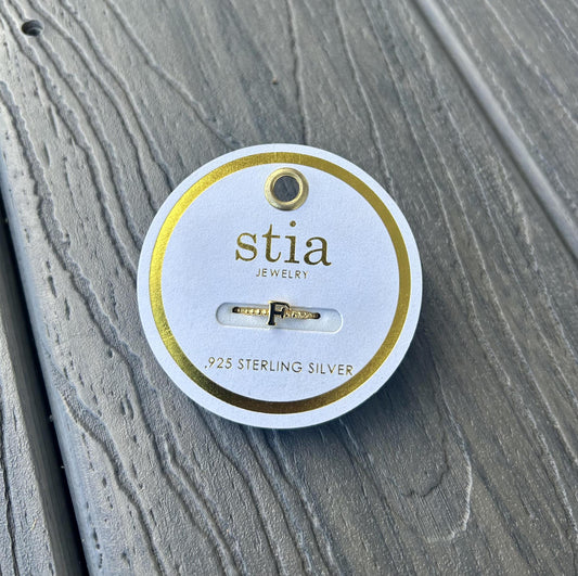"F" Ring (Gold)