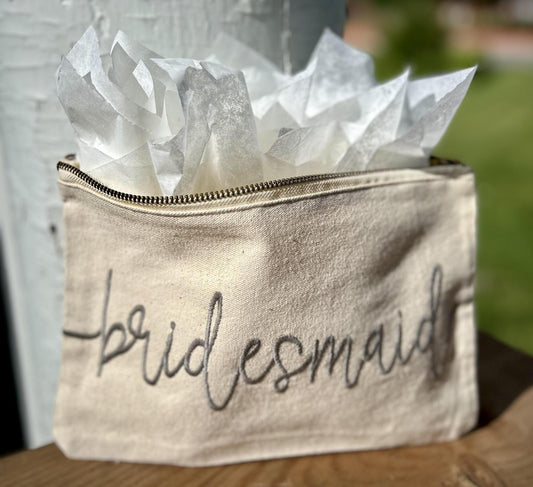 Bridesmaid Canvas Bag
