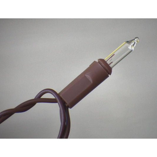 Mini Country Lights Brown Cord 100 Bulb