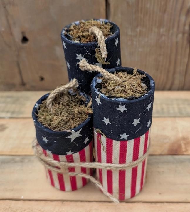 Set of 3 Americana Fireworks