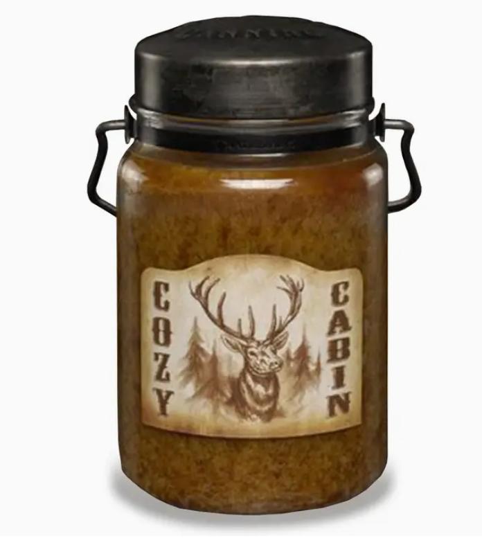 McCall’s Candles Classic Jar Candle-26oz- Cozy Cabin