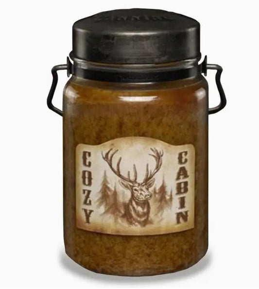 McCall’s Candles Classic Jar Candle-26oz- Cozy Cabin