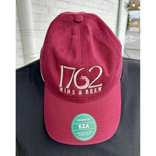 1762 Wine & Brew Hat (Maroon)