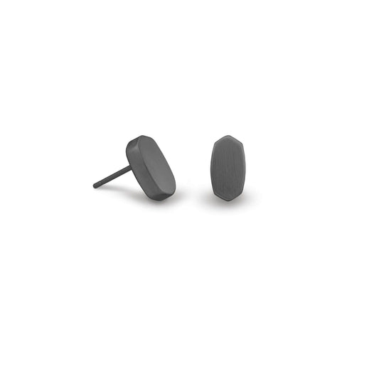 Kendra Scott Barrett Stud Earrings in Gunmetal