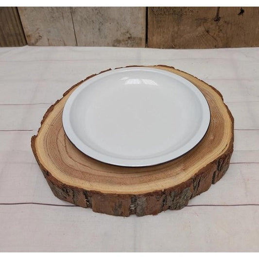 White Enamel Mini Plate