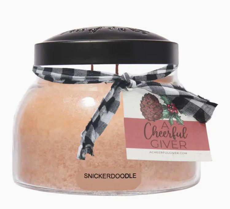 A Cheerful Giver Candle Snickerdoodle Candle (22oz)