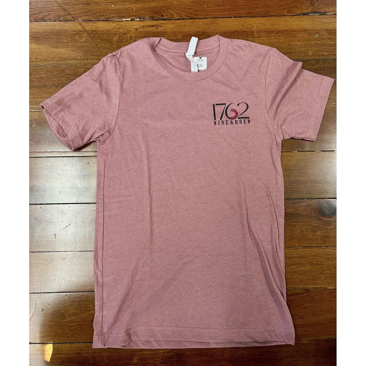 1762 Wine & Brew Tee (Mauve)