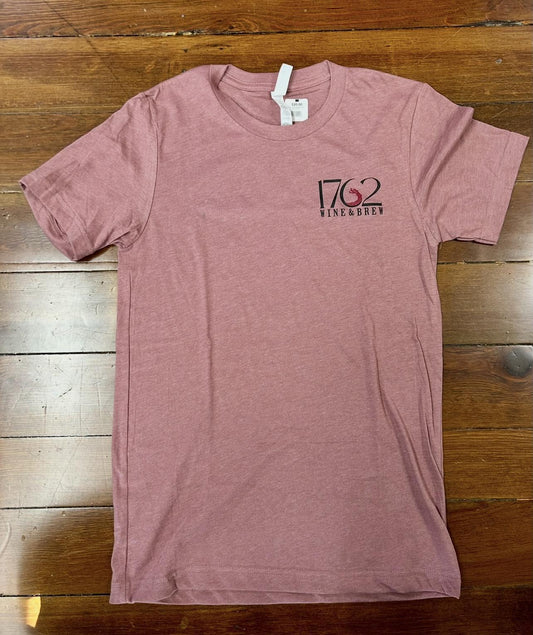 1762 Wine & Brew Tee (Mauve)