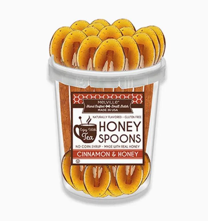 Cinnamon Stick Honey Spoons
