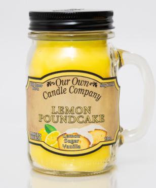 Our Own Candle Company Lemon Poundcake Mason Jar Candle