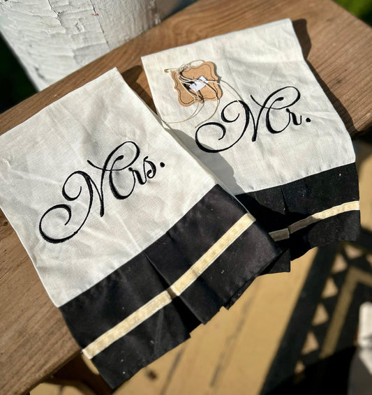 Mr. & Mrs. Linen Towel