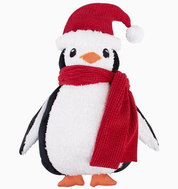 Pine & Plaid Penguin Shaped Pillow