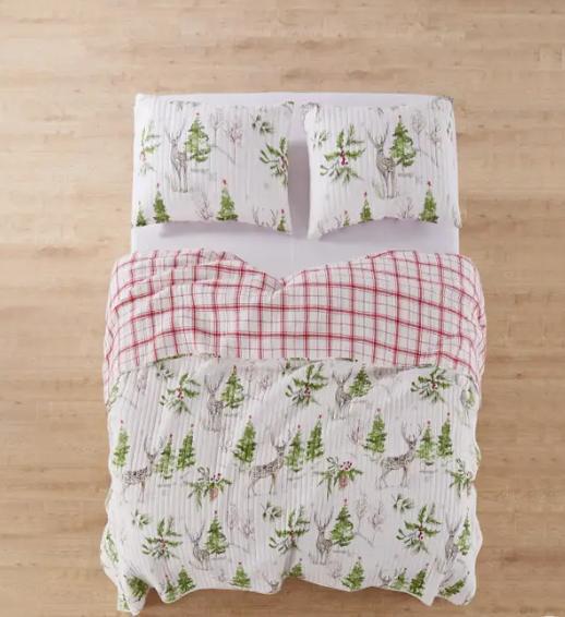 Sleigh Bells Reversible Quilt