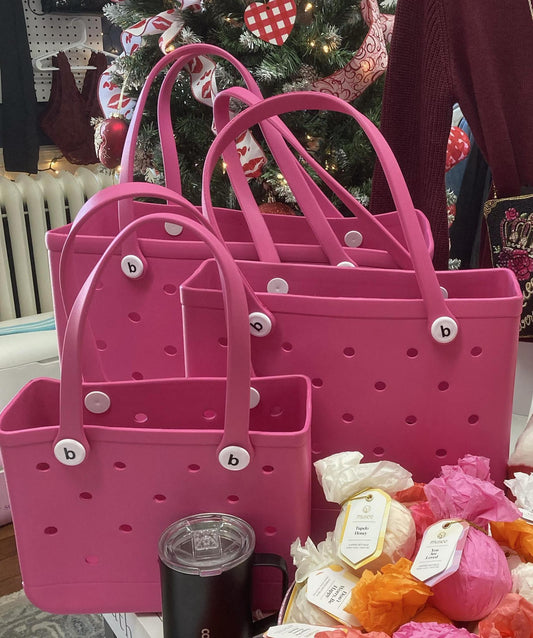 Bogg Bag Tote (Hot Pink)