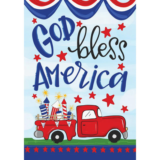 Fireworks Truck Flag