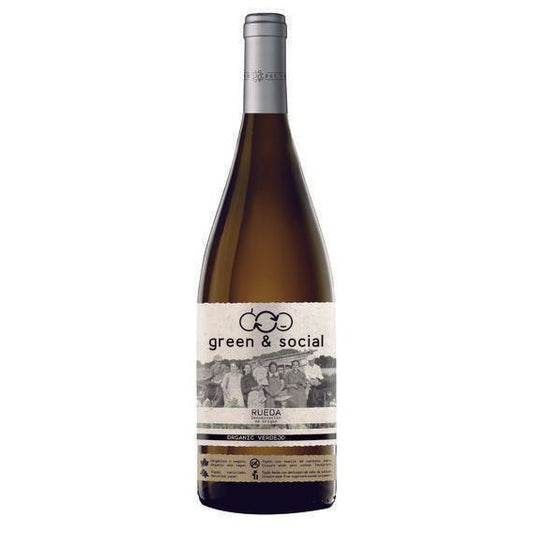 Green & Social Rueda Organic Verdejo Bodega Cuatro Rayas