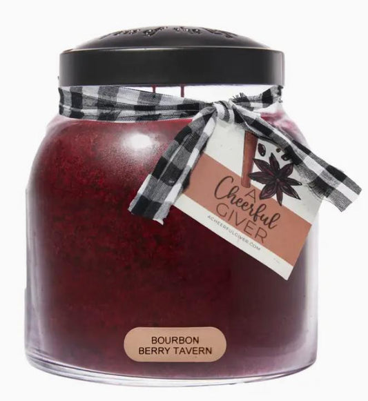 A Cheerful Giver Candle Bourbon Berry Tavern (34oz)