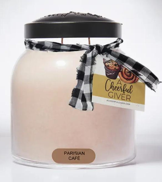 A Cheerful Giver Candle Parisian Café Candle (34oz)