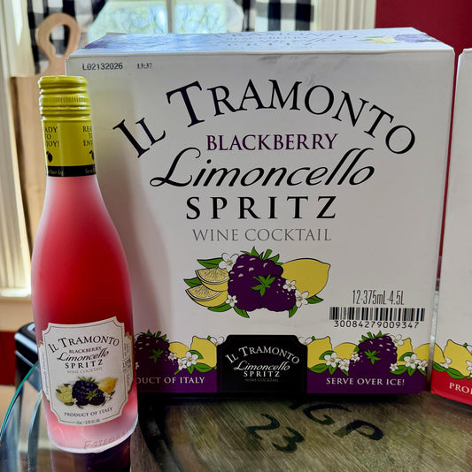 IL Tramonto Blackberry Limoncello Spritz Wine Cocktail
