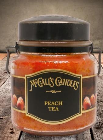 McCall's Candles Peach Tea Double Wick Candle