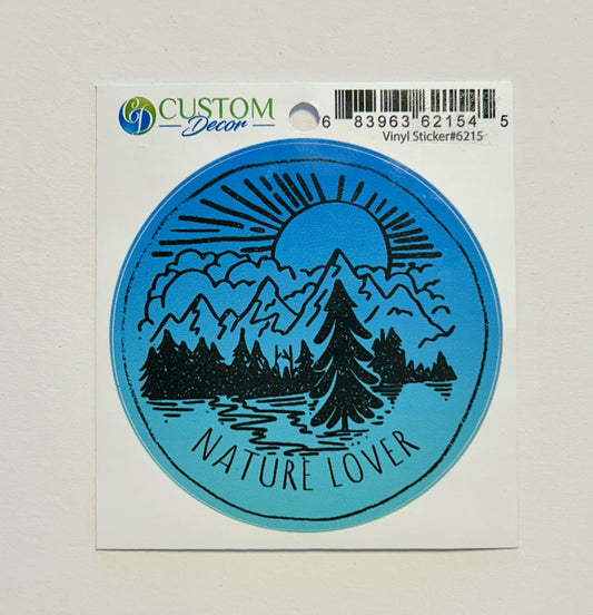 Vinyl Sticker (Nature Lover)
