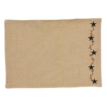 Park Design Burlap Star Placemat