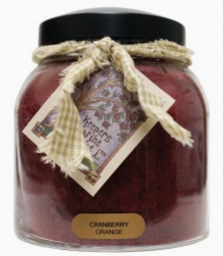 34oz Papa Jar Candle (Cranberry Orange)