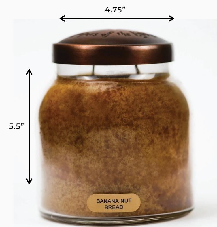 Banana Nut Bread Scented Jar Candle
