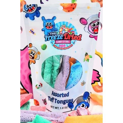 Freeze Dried Assorted Taffy Tongues