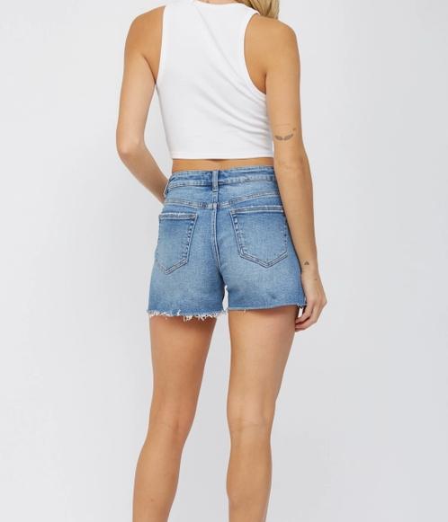 Mica High Rise Cut off Shorts