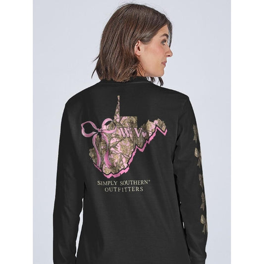 Simply Southern West Virginia Long Sleeve Tee