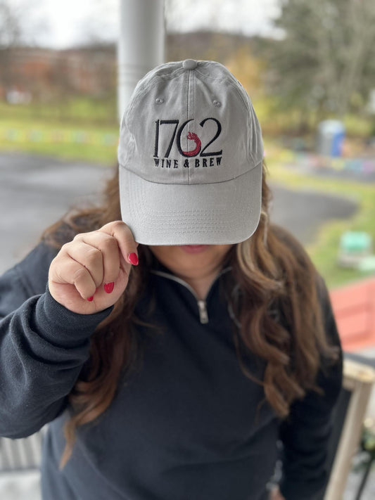 1762 Wine & Brew Hat (Light Grey)