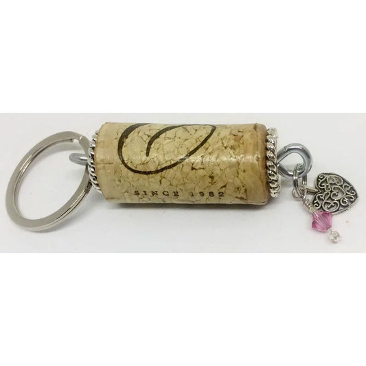 Heart Charm Keychain