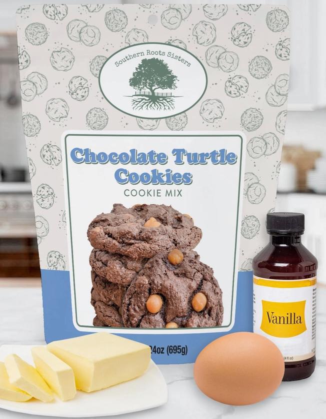 Chocolate Turtle Cookie Mix