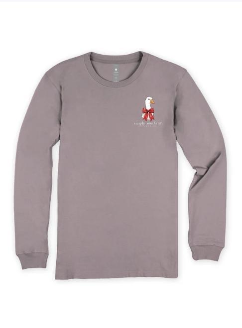 Simply Southern Merry Goose Long Sleeve Tee