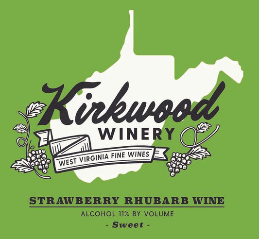 Kirkwood Winery Strawberry Rhubarb Wine